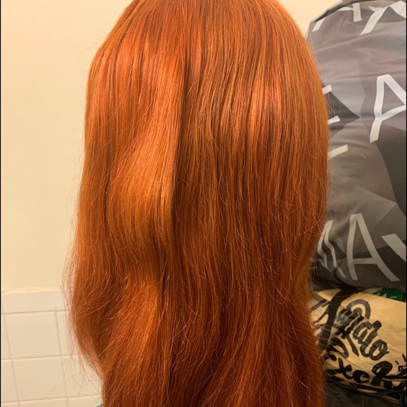 30” frontal wig human hair